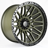 Диски Zumbo Wheels F54 12.0x22/6x139.7 D106.1 ET-44 Green Center With Black Lip