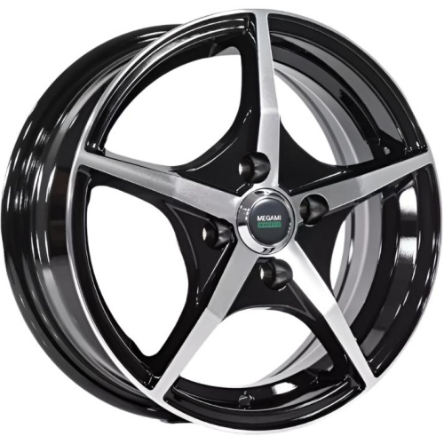 Megami MGM-19FF 6x15 4*100 ET50 DIA60.1 BKF Литой