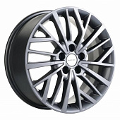 Khomen KHW 1717 7x17 5*110 ET40 DIA67.1 Gray Литой