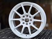 Литые диски ADVAN RACING F6512 FlowForming purple white 16” 4x100/114.3 ET40 7J D73.1