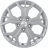 Khomen KHW 1715 7x17 5*112 ET40 DIA57.1 F-Silver Литой