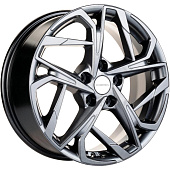 Khomen KHW 1716 7x17 5*110 ET40 DIA67.1 Gray Литой