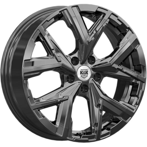 K&K Айона 6.5x18 5*114.3 ET40 DIA66.1 Алмаз черный Литой