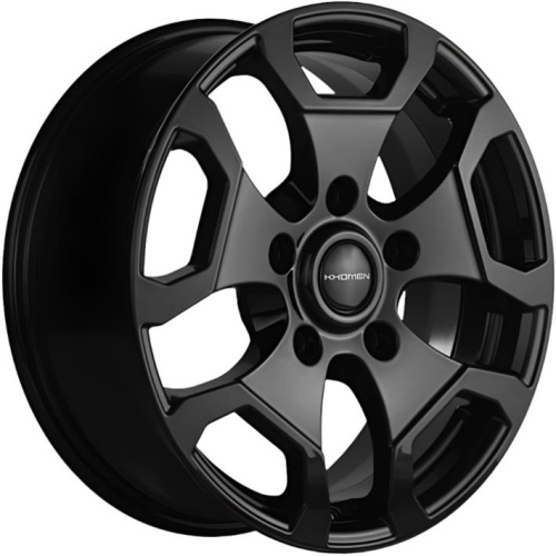 Khomen KHW 1725 6.5x17 5*139.7 ET40 DIA98.5 Black Литой