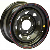 Off Road Wheels Toyota 8x16 5*150 ET-13 DIA113.1 Black Штампованный