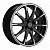Khomen KHW 1707 6.5x17 4*100 ET41 DIA60.1 Black-FP Matt Литой