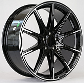 Диски KoKo Kuture 1117 9.5x20/5x112 D66.6 ET35 Gloss Black with Polish