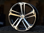 Литые диски PEGOUET FORD 6416 GLOSS BLACK FACE 16” 4X108 ET20 6.5J D65.1