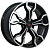 Replica LA B563 9.5x20 5*112 ET43 DIA66.6 BKF Литой