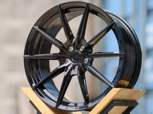 Литые диски Wheelforce Design WF XF005  18, 5x112, GLOSS BLACK (ET: 35, DIA: 66.45, W: 8)