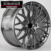 Диски KoKo Kuture YH6006 9.5x20/6x139.7 D106.2 ET15 Brusched Black