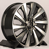Диски HMD 947D 9.5x22/5x120 D72.6 ET40 Gun Grey Machined Face