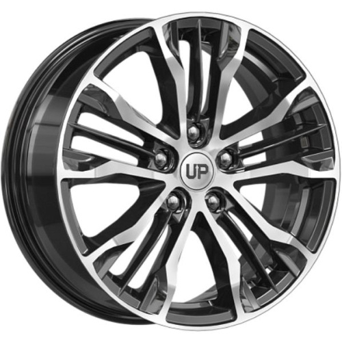 WUP UP106 7x17 5*114.3 ET37 DIA66.6 New Diamond Литой