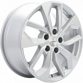 Khomen KHW 1703 7x17 5*112 ET46 DIA66.6 F-Silver Литой