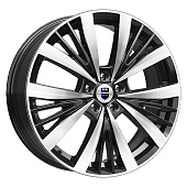 K&K Марвел 7.5x19 5*110 ET40 DIA67.1 Алмаз черный SK Литой
