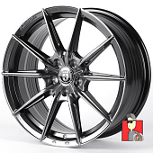 Литые диски HRE FF10 LSW474  15, 4x100, GLOSS BLACK FACE (ET: 35, DIA: 73.1, W: 7)