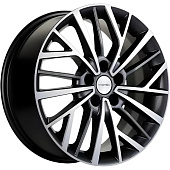 Khomen KHW 1717 7x17 5*110 ET40 DIA67.1 Gray-FP Литой