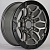 Диски RGW Wheels DH023 9.0x18/6x139,7 D78.1 ET19 Matte Gunmetal With Black Bead Ring
