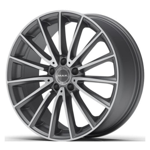 MAK Komet 7.5x17 5*112 ET40 DIA66.6 Gunmetal Mirror Face Литой