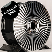 Диски RGW Wheels RGW1816 9.5x22/5x120 D62.55 ET38 Gloss Black Machine Face