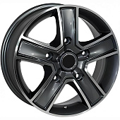 Replica FR BK473 6.5x15 5*118 ET55 DIA71.1 Silver Литой