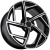FF FBX115 7.5x17 4*98 ET35 DIA58.6 Black Machined Face Литой