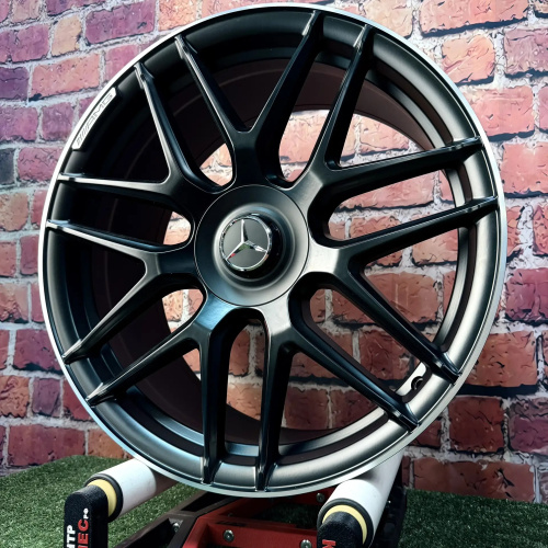 Кованный Mercedes 20 j8.5/9.5 5/112 et36/43 dia66.6 Черный мат 