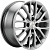 Khomen KHW 1506 6x15 4*100 ET50 DIA60.1 G-Silver Литой
