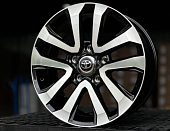 Литые диски TOYOTA EXCALIBUR FlowForming GLOSS BLACK FACE 20” 5x150 ET45 8.5J D110.1