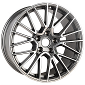 Диски Anzoo H704D 9.5x21/5x130 D71.6 ET46 Gunmetal Machined Face