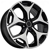 FF 8013 7x18 5*100 ET48 DIA56.1 Black Machined Face Литой