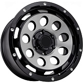 Kipardo KF59 8.5x18 6*139.7 ET0 DIA110.1 Black Polish Литой