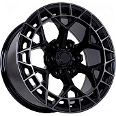 FF Q2006 9x18 6*139.7 ET20 DIA110.1 Gloss Black Tinted Литой