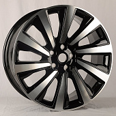 Диски Anzoo H947D 9.5x21/5x120 D72.6 ET40 Black Machine Face