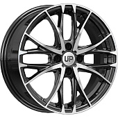 WUP UP111 6x16 4*100 ET40 DIA56.6 New Black Литой