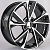 Диски RGW Wheels FC-124 7.5x17/5x108 D73.1 ET35 Gloss Black Machined Face