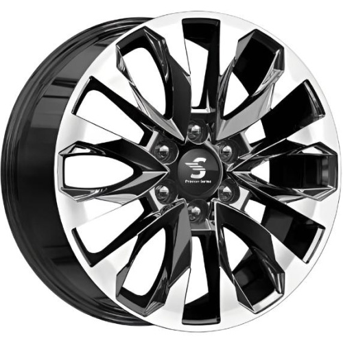 K&K КР007 8x20 6*139.7 ET42 DIA75.1 Алмаз черный Литой