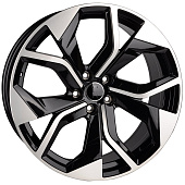 Диски KoKo Kuture T862 9.5x22/5x112 D66.5 ET26 Satin Gunmetal Machined Face