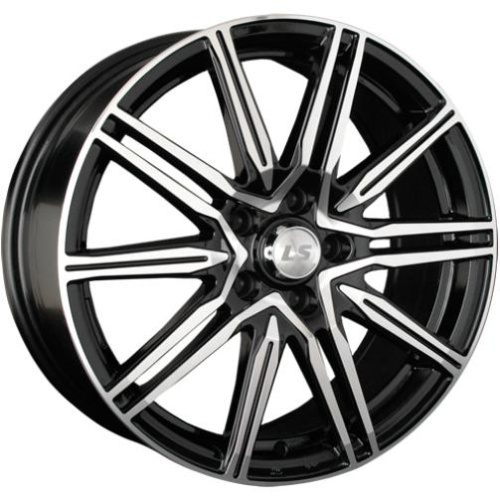 LS 773 6.5x17 5*112 ET40 DIA66.6 BKF Литой