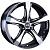 LS 1053 7.5x17 4*100 ET40 DIA60.1 BKF Литой